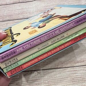 Judy Blume‎ 1972 Book Collection 4 Vintage Childrens Novels
